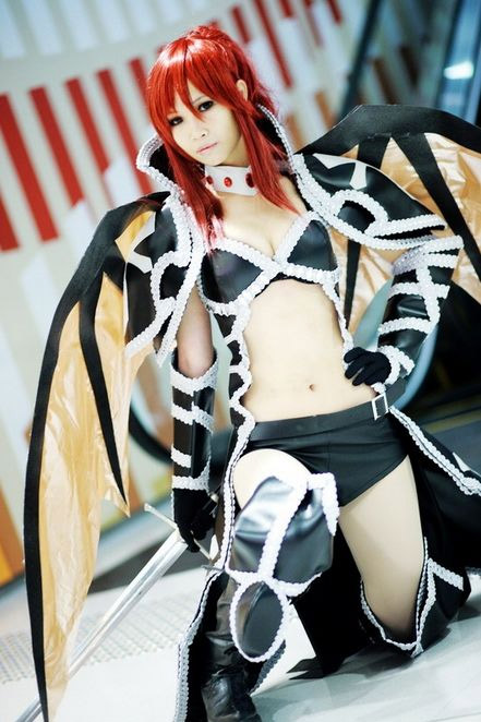 Cosplay sexy Erza Scarlet Fairy Tail