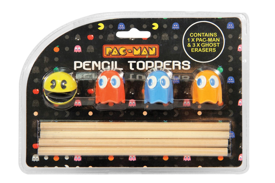 Gomme embout crayon Pac-Man