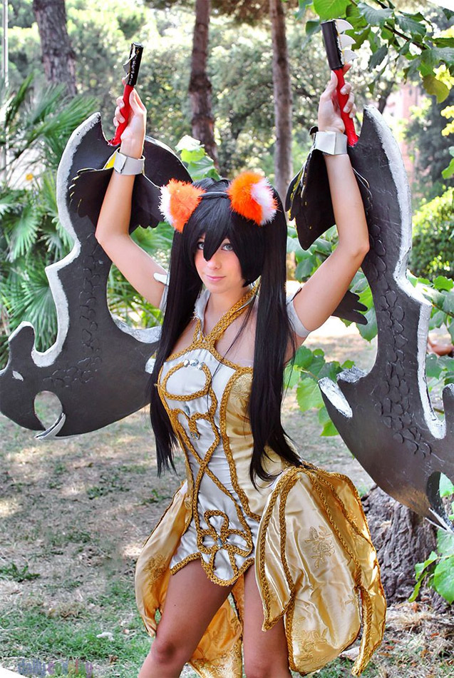 Cosplay de Tera online sexy