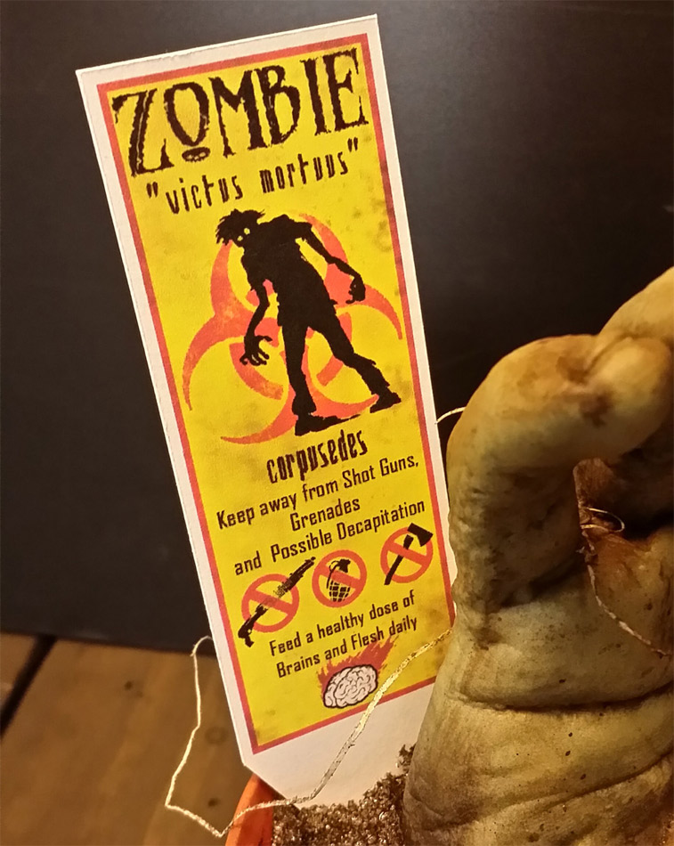 Faire pousser un zombie dans un pot