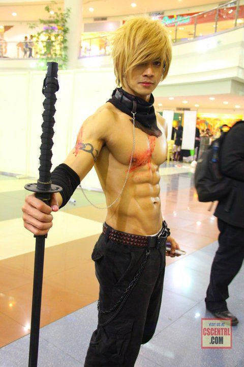 Des cosplays d'hommes sexy