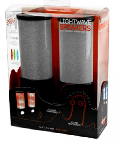 Enceintes USB Ondes Lumineuses