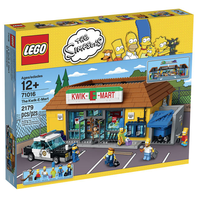 Mini-marché Lego Apu Simpson