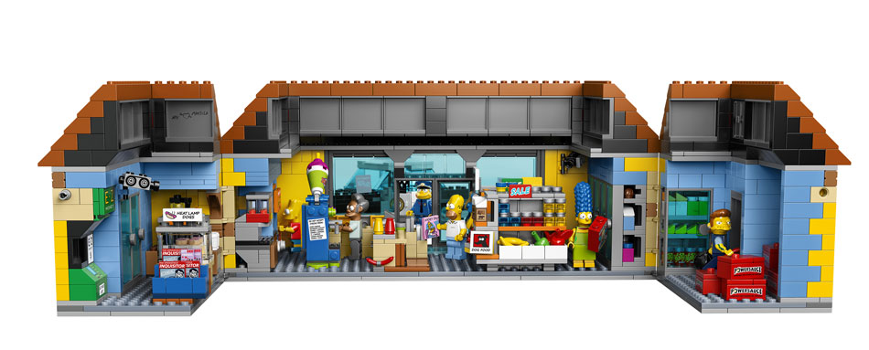 Mini-marché Lego Apu Simpson