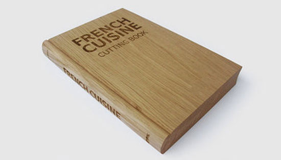 Planche à découper livre de cuisine
