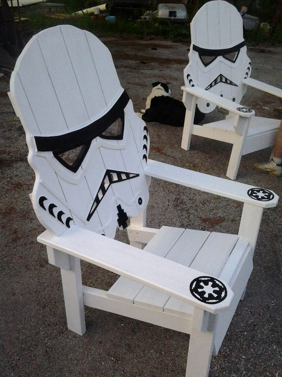 Chaise Stormtrooper #starwars