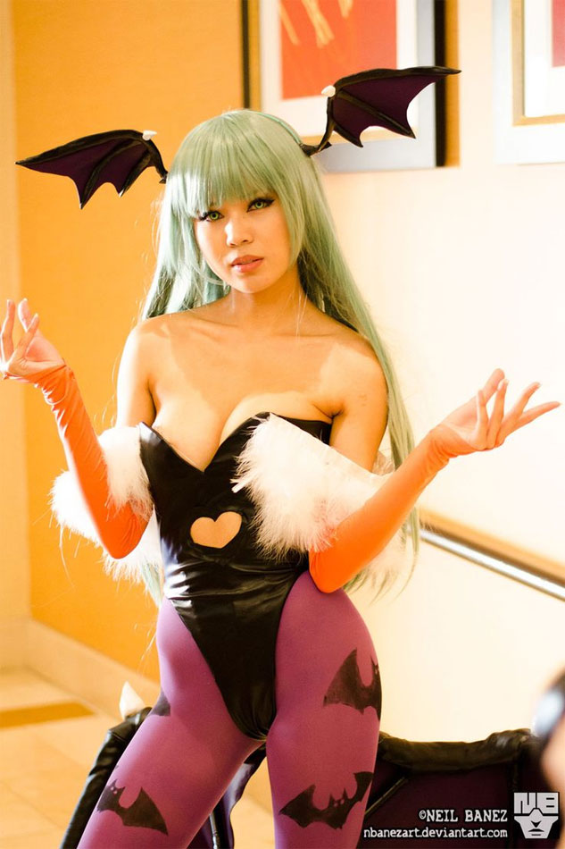 Cosplay de Morrigan Aensland sexy