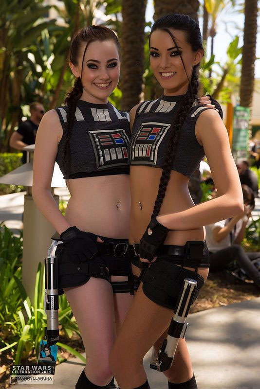 Cosplay de Star Wars sexy