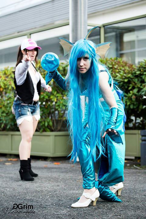 Touko & Aquali de Pokemon