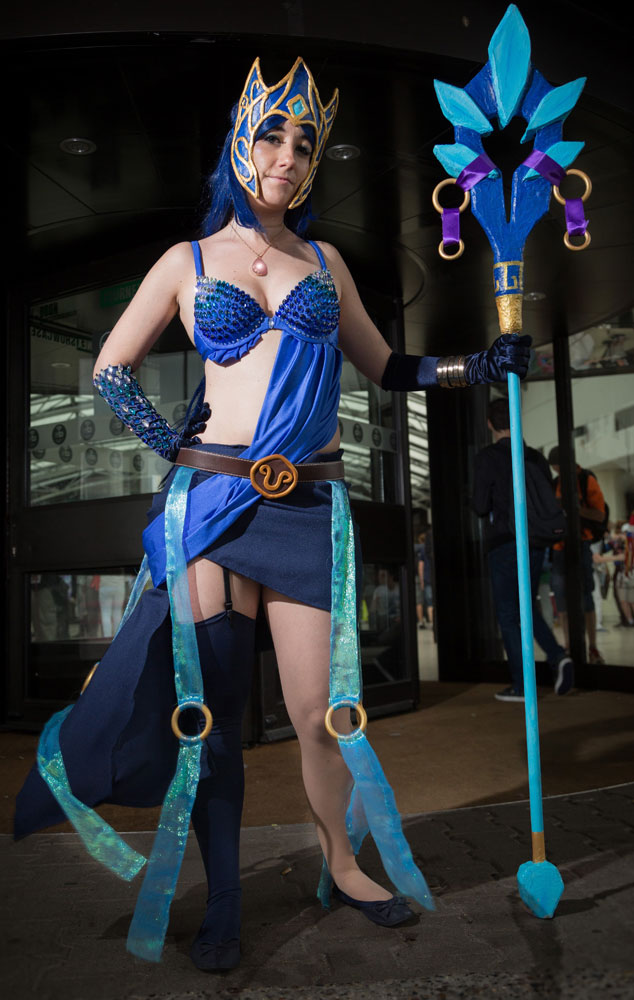 cosplay Janna Reine de Givre de League Of Legend