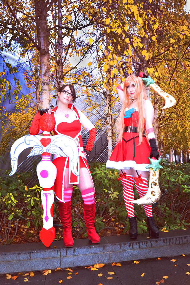 Cosplay Vayne Coeur de Cible & Katarina Sucre d'orge de League Of Legend