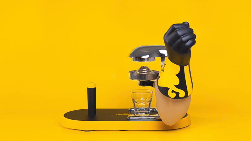 Le presse orange le plus fun au monde