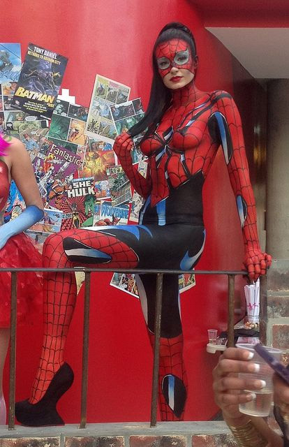 Du body painting sexy