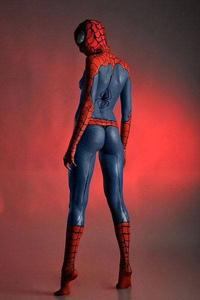 Du body painting sexy