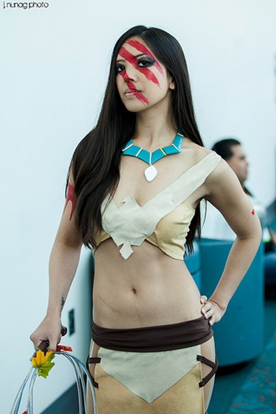 Cosplay de Pocahontas