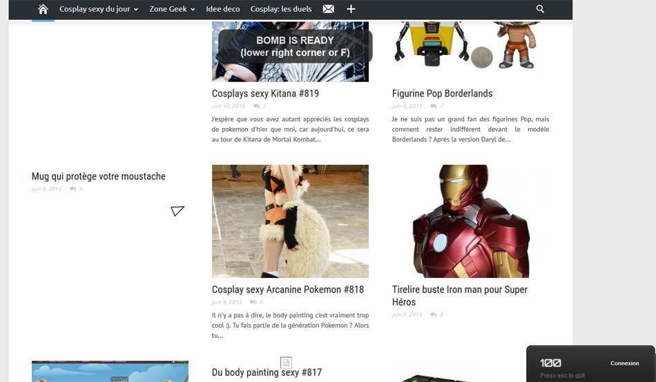 Jeu Astéroïde: détruisez tous les sites web du monde