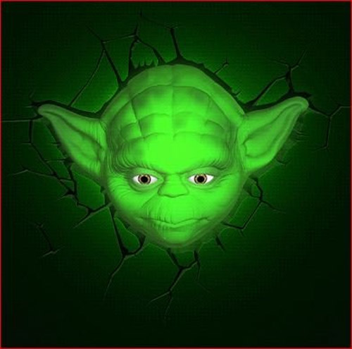 Lampe murale Yoda