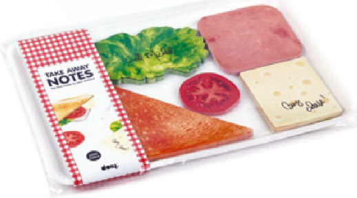 Bloc notes sandwich