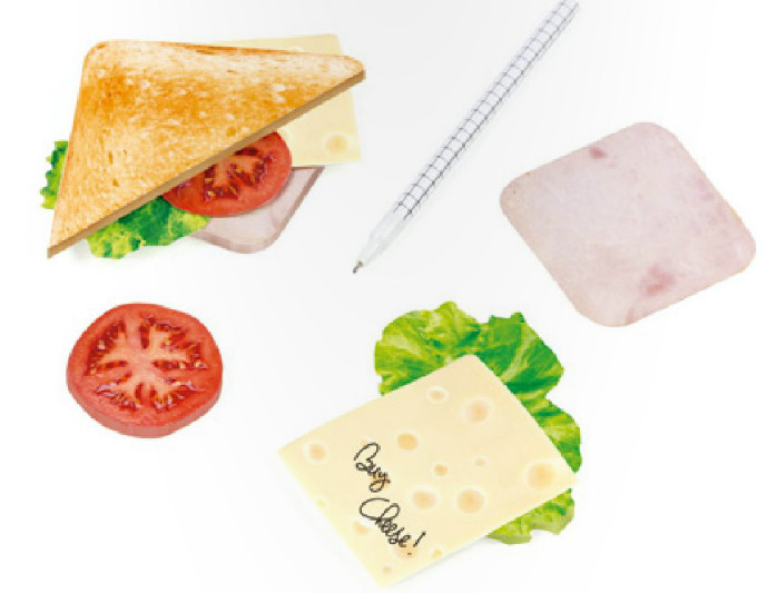 Bloc notes sandwich