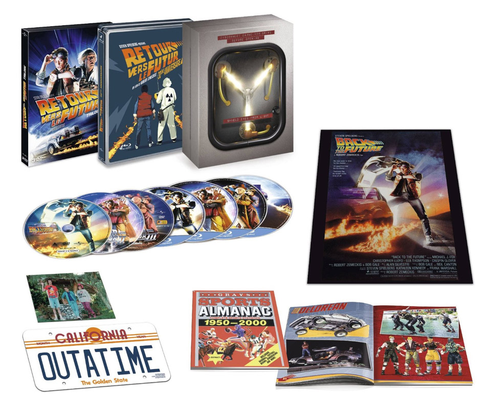 Collector Retour vers le futur Blu Ray