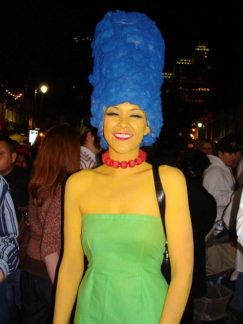 Cosplay de Marge Simpson