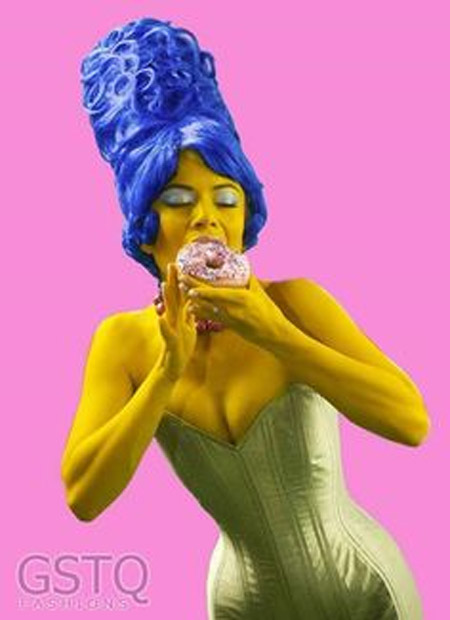 Cosplay de Marge Simpson