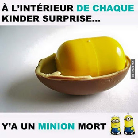 Voici pourquoi il ne faut pas manger des Kinder Surprise