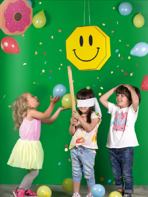 Piñata Donut et Smiley