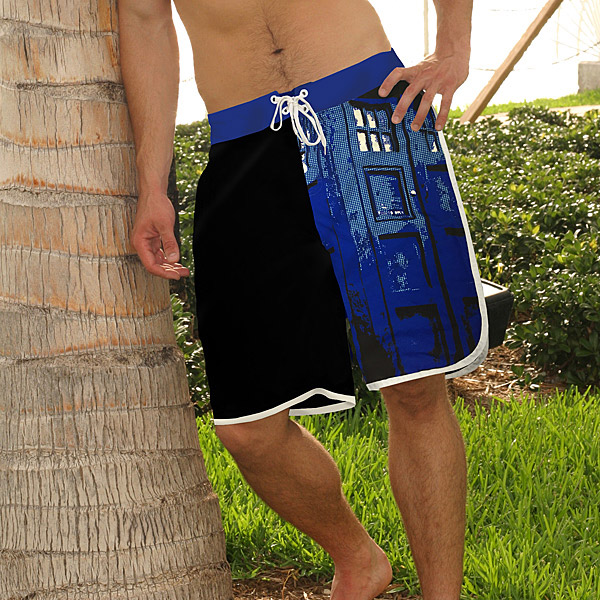 Short de bain Tardis