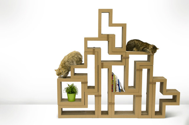 Griffoir pour chat Tetris