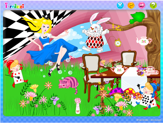 Jeu Gratuit Alice aux Pays des Merveilles