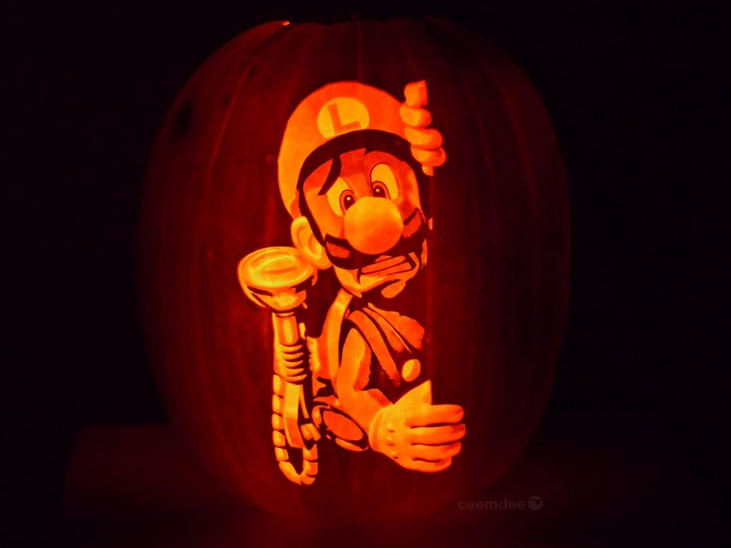Citrouille Luigi’s Mansion