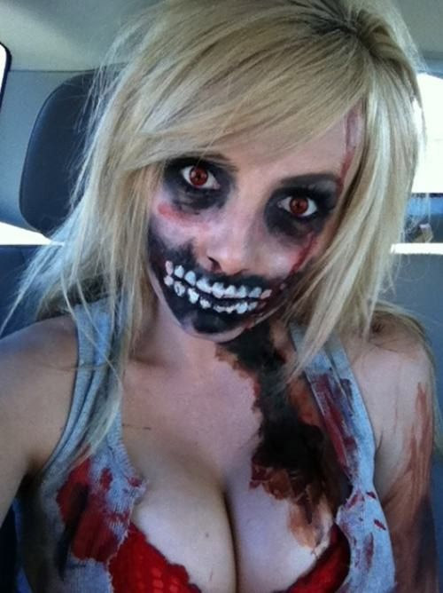 Cosplay de zombie sexy