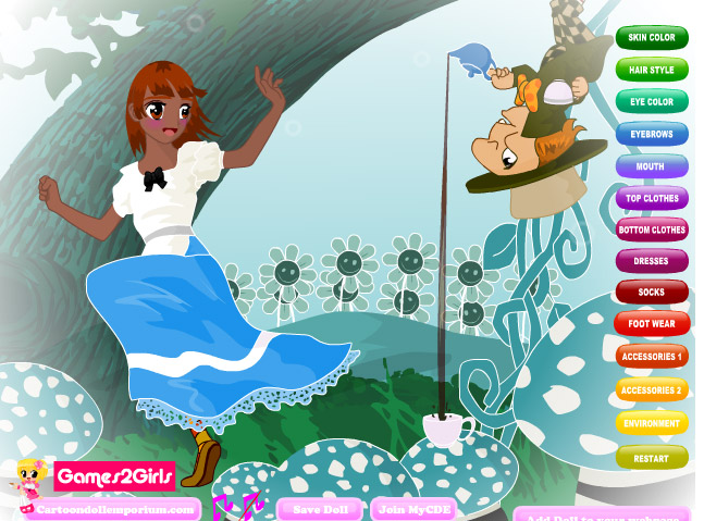 Jeu Gratuit Alice aux Pays des Merveilles