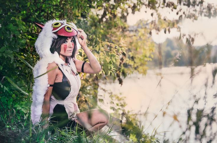 Cosplay de Princesse Mononoke