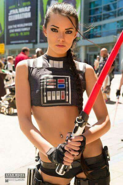 Cosplay sexy de Star Wars
