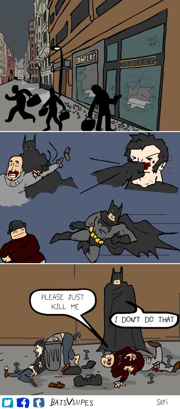 Batman n'est pas un tueur