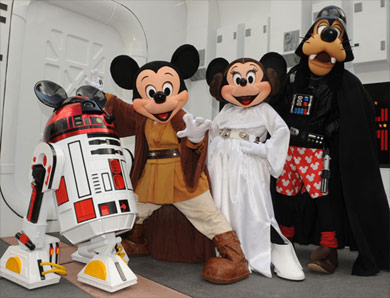 Mickey StarWars