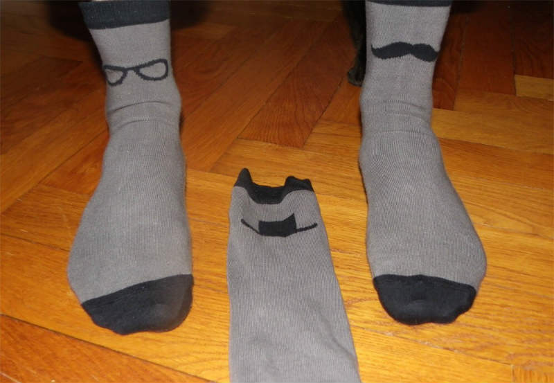 chaussettes grises 2