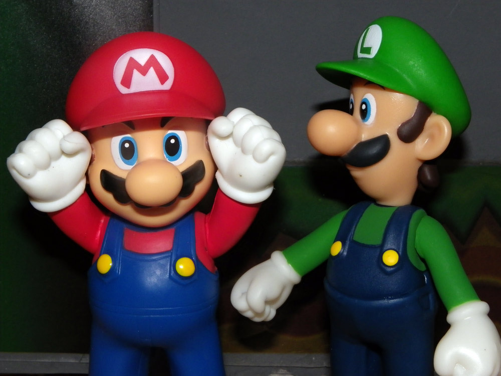 Figurine Mario et Luigi pas chère