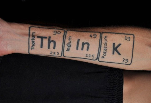 Tatouage de Geek