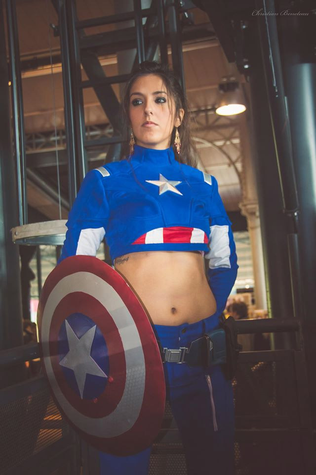 Cosplay Captain America Comic COn Paris 2016