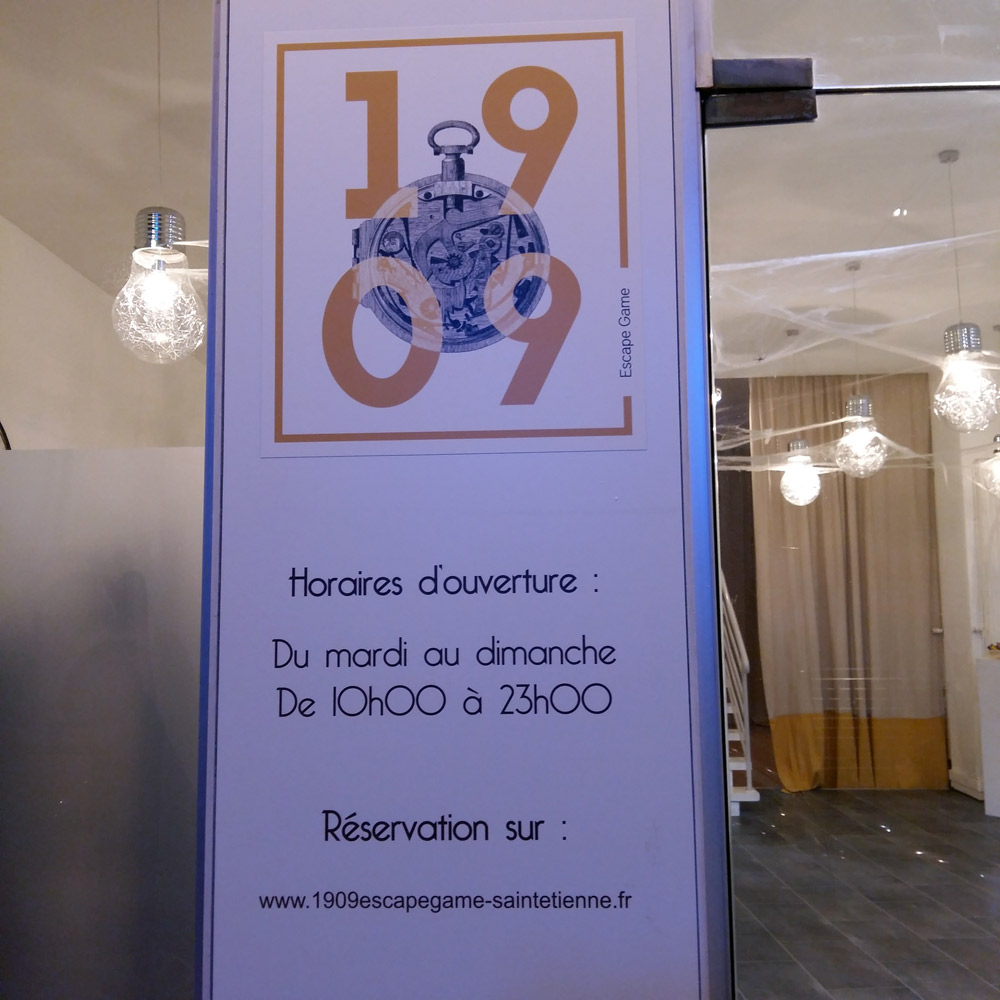 Escape à Saint Etienne: 1909 Escape Game mon avis