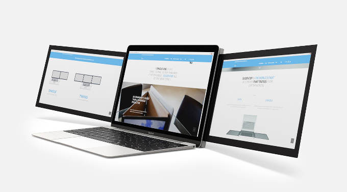 slide n joy 3 écrans pour un ordinateur