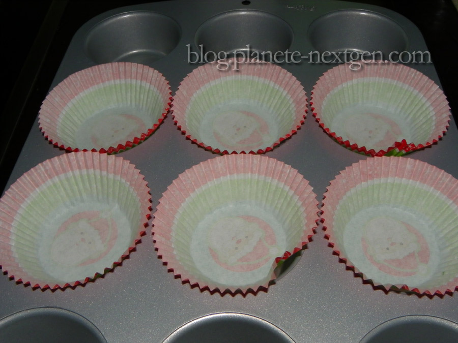 Cupcakes aux pommes caramélisées et glaçage au Kiri