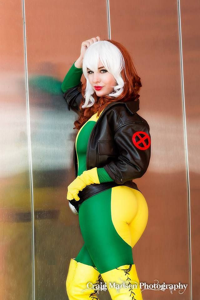 Cosplay Sexy Rogue X Men Cosplay Sexy Du Jour