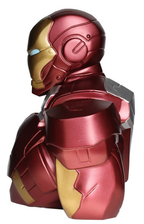 Tirelire buste Iron man
