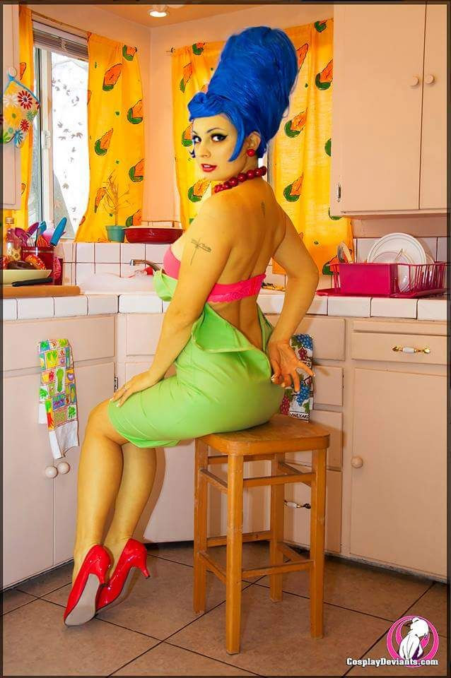 Cosplay De Marge Simpson 875 Cosplay Sexy Du Jour