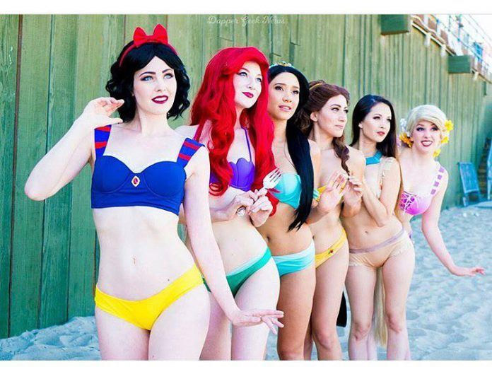Acheter des bikinis princesses Disney