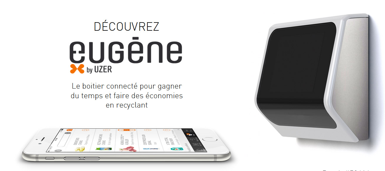 Boitier connecté pour trier ses déchets